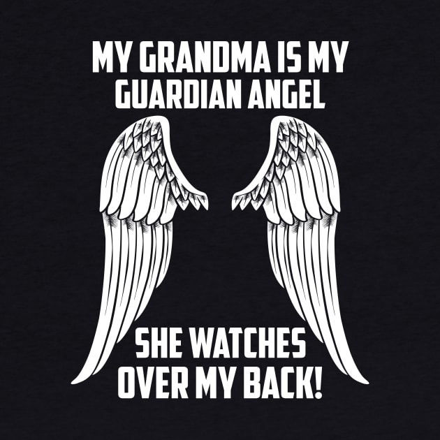 MY GRANDMA ÍS MY GUARDIAN ANGEL by bee123